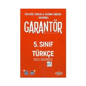 5. Sınıf Garantör Türkçe Soru Bankası Data Yayınları