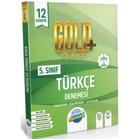 5.Sınıf Gold Serisi Türkçe 12 Deneme Ünlüler Karması