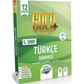 5.Sınıf Gold Serisi Türkçe 12 Deneme Ünlüler Karması