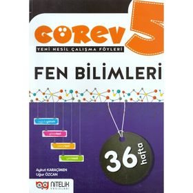 5. Sınıf Görev Fen Bilimleri Yeni Nesil Çalışma Föyleri-Nitelik Yayınları