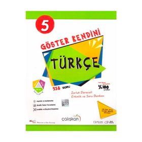 5.Sınıf Göster Kendini Soru Bankası Türkçe Çalışkan Yayınları