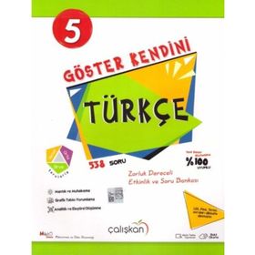 5.Sınıf Göster Kendini Soru Bankası Türkçe Çalışkan Yayınları