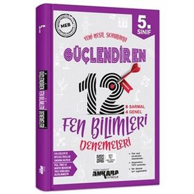 5. Sınıf Güçlendiren Fen Bilimleri 12 Deneme Sınavı Ankara Yayınları