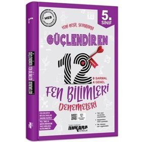 5. Sınıf Güçlendiren Fen Bilimleri 12 Deneme Sınavı Ankara Yayınları