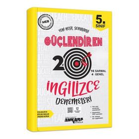 5.sınıf Güçlendiren İngilizce 20 Deneme Ankara Yayıncılık