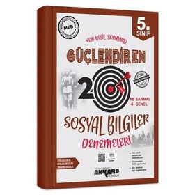 5. Sınıf Güçlendiren Sosyal Bilgiler 20 Deneme Sınavı Ankara Yayınları
