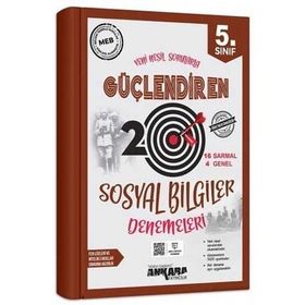 5. Sınıf Güçlendiren Sosyal Bilgiler 20 Deneme Sınavı Ankara Yayınları