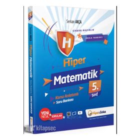 5. Sınıf Hiper Matematik Konu Anlatımlı Soru Bankası Serkan Akça Hiper Zeka Yayınları