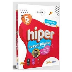 5. Sınıf Hiper Sosyal Bilgiler Konu Anlatımlı Etkinlikli Soru Bankası - Hiperzeka Yayınları