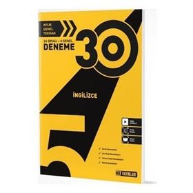 5. Sınıf İngilizce 30 Deneme - Hız Yayınları