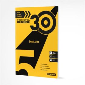 5. Sınıf İngilizce 30 Deneme - Hız Yayınları