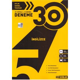 5. Sınıf İngilizce 30 Deneme - Hız Yayınları