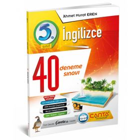 5. Sınıf İngilizce 40 Branş Denemesi Ahmet Murat Eren-Çanta Yayınları