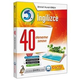 5. Sınıf İngilizce 40 Branş Denemesi Ahmet Murat Eren-Çanta Yayınları