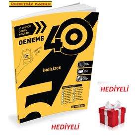 5. Sınıf İngilizce 40'lı Deneme - Hız Yayınları