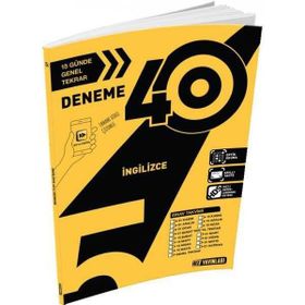 5. Sınıf İngilizce 40'lı Deneme - Hız Yayınları