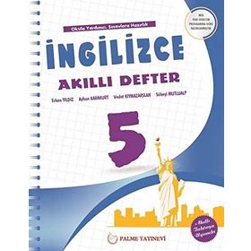 5. Sınıf İngilizce Akıllı Defter Palme Yayınları