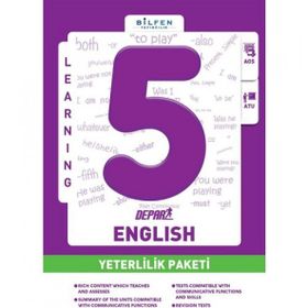 5 Sınıf İngilizce Depar Yeterlilik Paketi Bilfen Yayınları