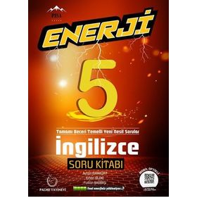 5. Sınıf İngilizce Enerji Soru Kitabı-Palme Yayınları
