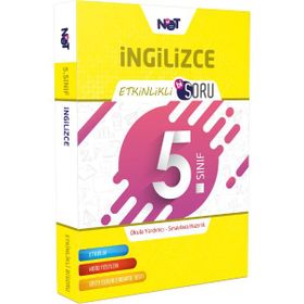 5.Sınıf İngilizce Etkinlik Bisoru Bankası Binot Yayınları