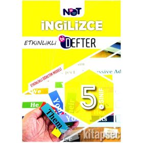 5. Sınıf İngilizce Etkinlikli Bi Defter-Binot Yayınları
