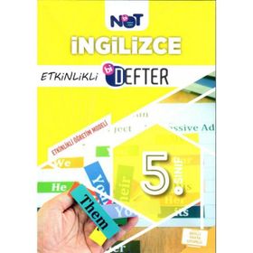 5. Sınıf İngilizce Etkinlikli Bi Defter-Binot Yayınları