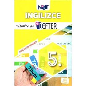 5. Sınıf İngilizce Etkinlikli Bi Defter-Binot Yayınları
