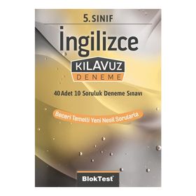 5. Sınıf İngilizce Kılavuz Denemeleri-Bloktest Yayınları