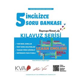 5. Sınıf İngilizce Kılavuz Serisi Soru Bankası-Kva Yayınları