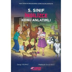 5. Sınıf İngilizce Konu Anlatımlı Esen Yayınları