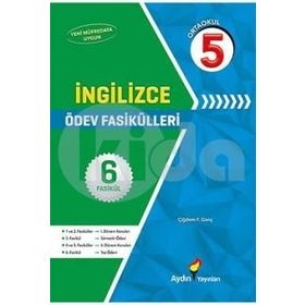 5.sınıf İngilizce Ödev Fasikülleri Aydın Yayınları