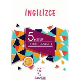 5. Sınıf İngilizce Soru Bankası Karekök Yayınları