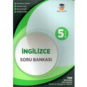 5.Sınıf İngilizce Soru Bankası - Zeka Küpü Yayınları