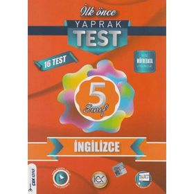 5. Sınıf İngilizce Yaprak Test - İlk Önce Yayıncılık