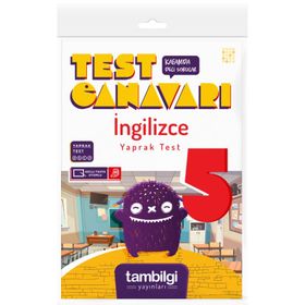 5. SINIF İNGILIZCE YAPRAK TEST - KOMISYON (ISBN:9786054273591)