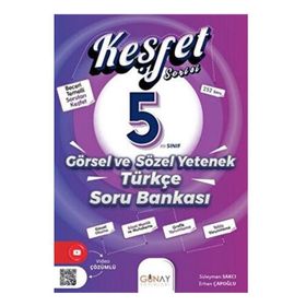 5. Sınıf Keşfet Serisi Görsel ve Sözel Yetenek Soru Bankası - Günay Yayınları