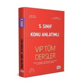 5. Sınıf Kırmızı VIP Tüm Dersler Konu Anlatım Editör Yayınları