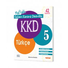 5. Sınıf Kkd Türkçe Denemeleri-Kurmay Yayınları