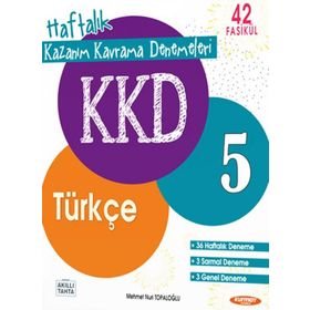 5. Sınıf Kkd Türkçe Denemeleri-Kurmay Yayınları