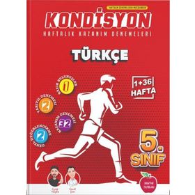 5. Sınıf Kondisyon + Türkçe Deneme 37 Hafta Newton Yayınları