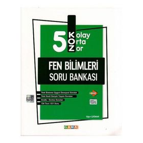 5. Sınıf Koz Fen Bilimleri Soru Bankası-Gama Yayınları