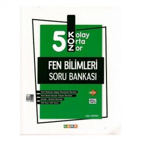 5. Sınıf Koz Fen Bilimleri Soru Bankası-Gama Yayınları