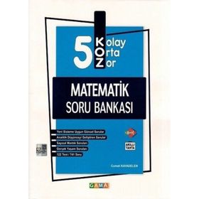 5. Sınıf Koz Tatlı Sert Matematik Soru Bankası-Gama Yayınları