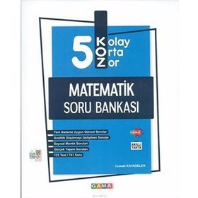 5. Sınıf Koz Tatlı Sert Matematik Soru Bankası-Gama Yayınları