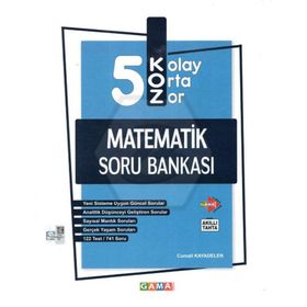 5. Sınıf Koz Tatlı Sert Matematik Soru Bankası-Gama Yayınları