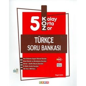 5. Sınıf Koz Türkçe Soru Bankası-Gama Yayınları