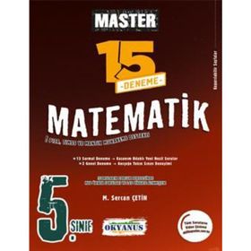 5. Sınıf Master 15 Matematik Denemesi Okyanus Yayınları