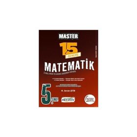 5. Sınıf Master Matematik 15 Deneme-Okyanus Yayınları
