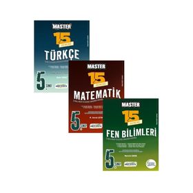 5. Sınıf Master Türkçe Fen Bilimleri Matematik Deneme Seti - Okyanus Yayınları