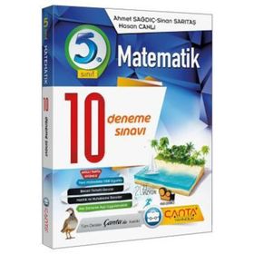 5.Sınıf Matematik 10 Deneme Sınavı Çanta Yayınları